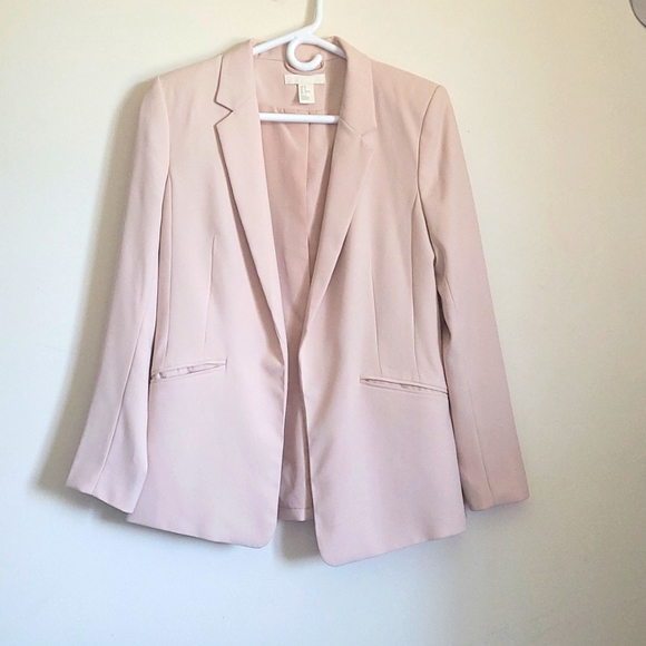 H&M blazer in blush pink, size 10, excellent condition. - Picture 1 of 1